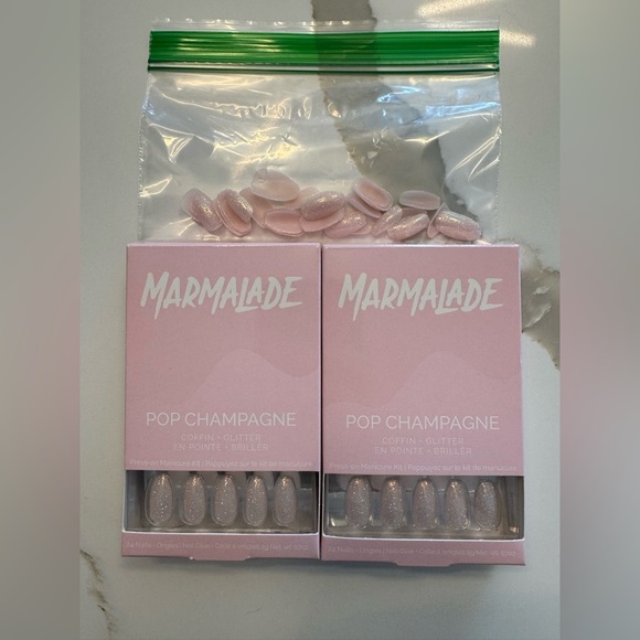 Marmalade Pop Champagne Coffin Nails - 2 Boxes - Picture 3 of 3